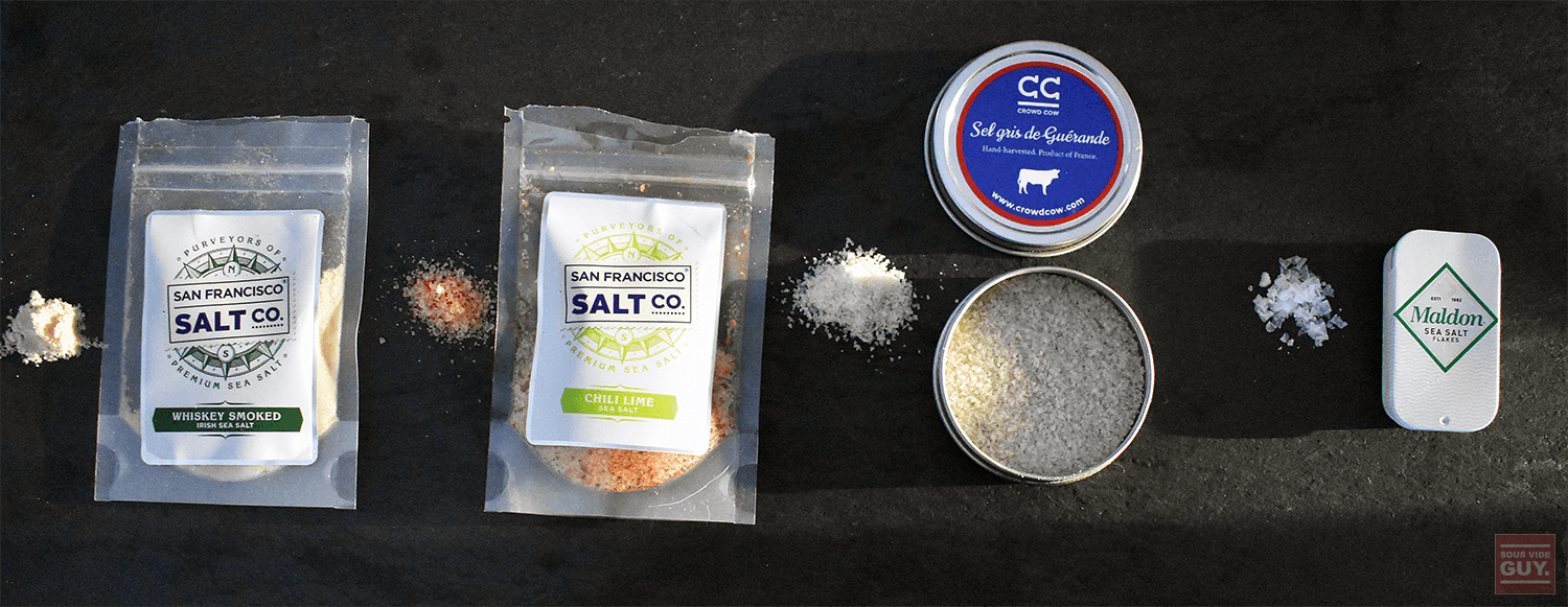 gourmet salts guide for sous vide