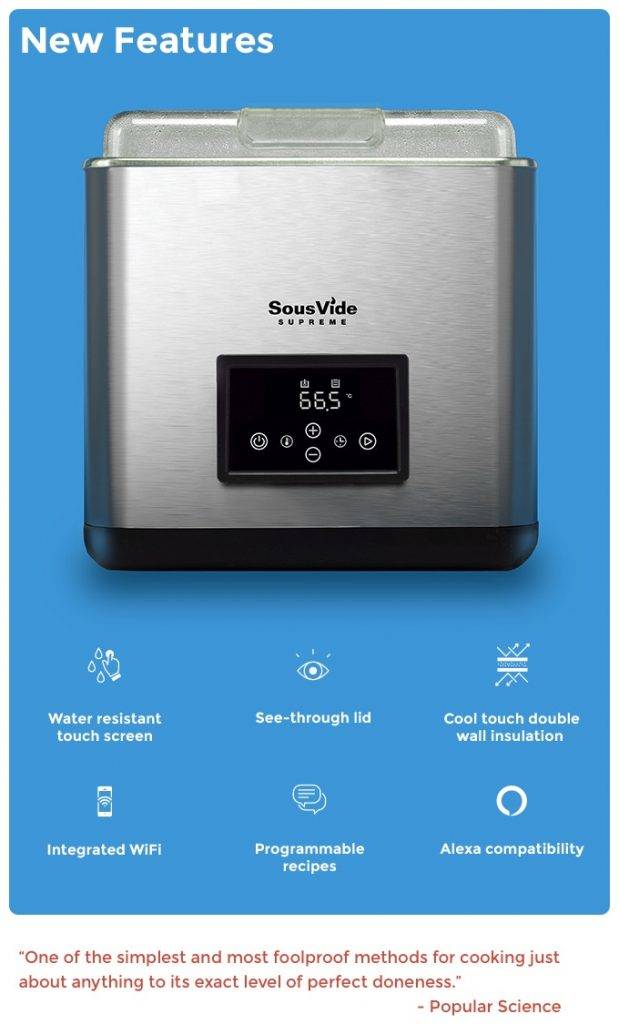 sousvide supreme touch features