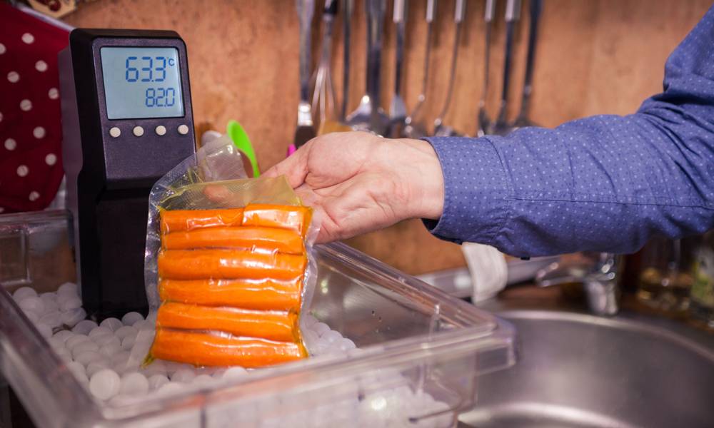 Carrots become mouth-melting tender and full of flavor when prepared in a sous vide oven.