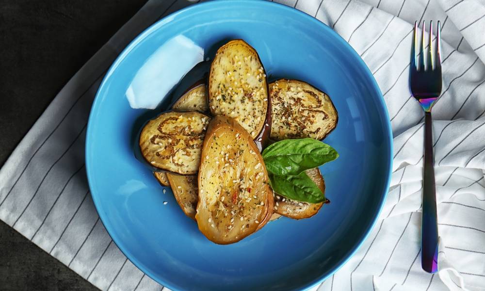 Exotic spices make sous vide eggplant a memorable dish you'll love to come back to.