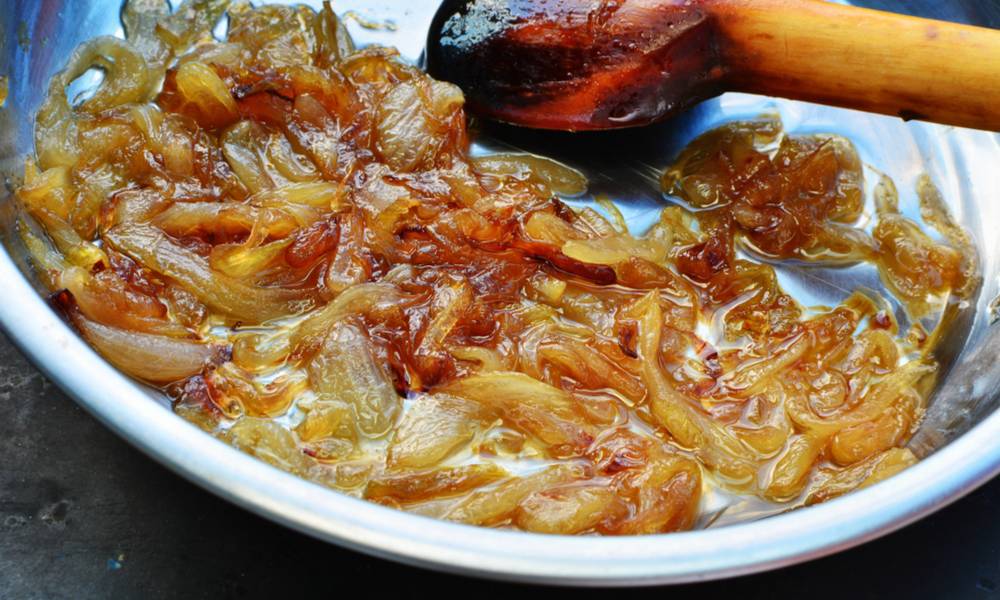 Caramelized onions from a sous vide cooker taste heavenly and make a perfect addition to many dishes.