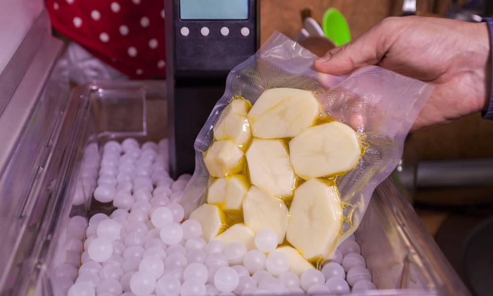 Not only you can sous vide potatoes, it's actually the best method of preparation for spuds.