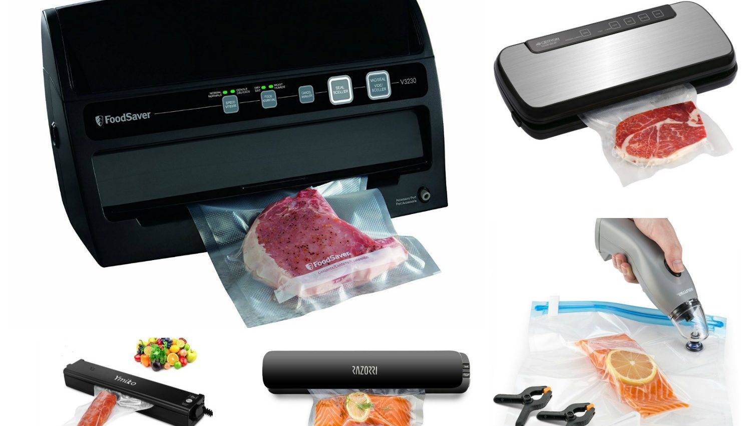Sous Vide Guy has got your back with five vacuum sealers for budget sous vide!