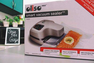 Oliso Pro Smart vacuum sealer