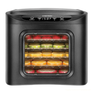 The sleek and modern design of this food dehydrator hints at its impressive features.