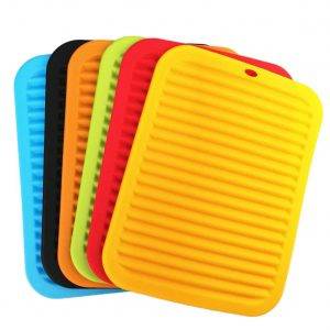  These colorful silicone mats protect your countertops and look great, too!