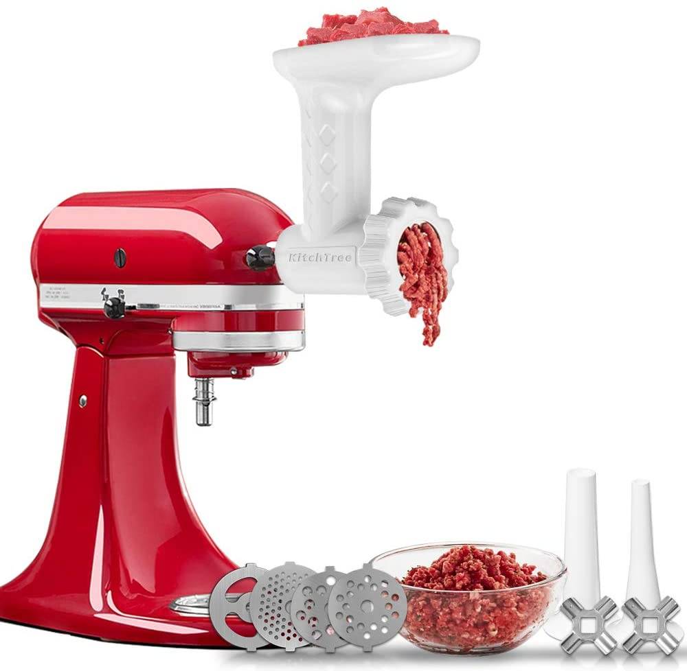 KITCHTREE Meat Grinder Attachment for KitchenAid Stand Mixers