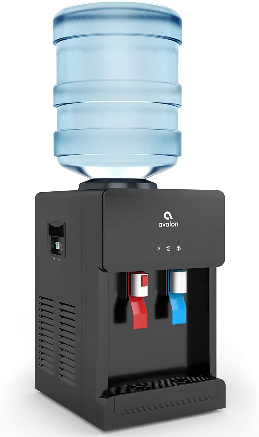 avalon premium hot/cold top loading countertop water dispenser