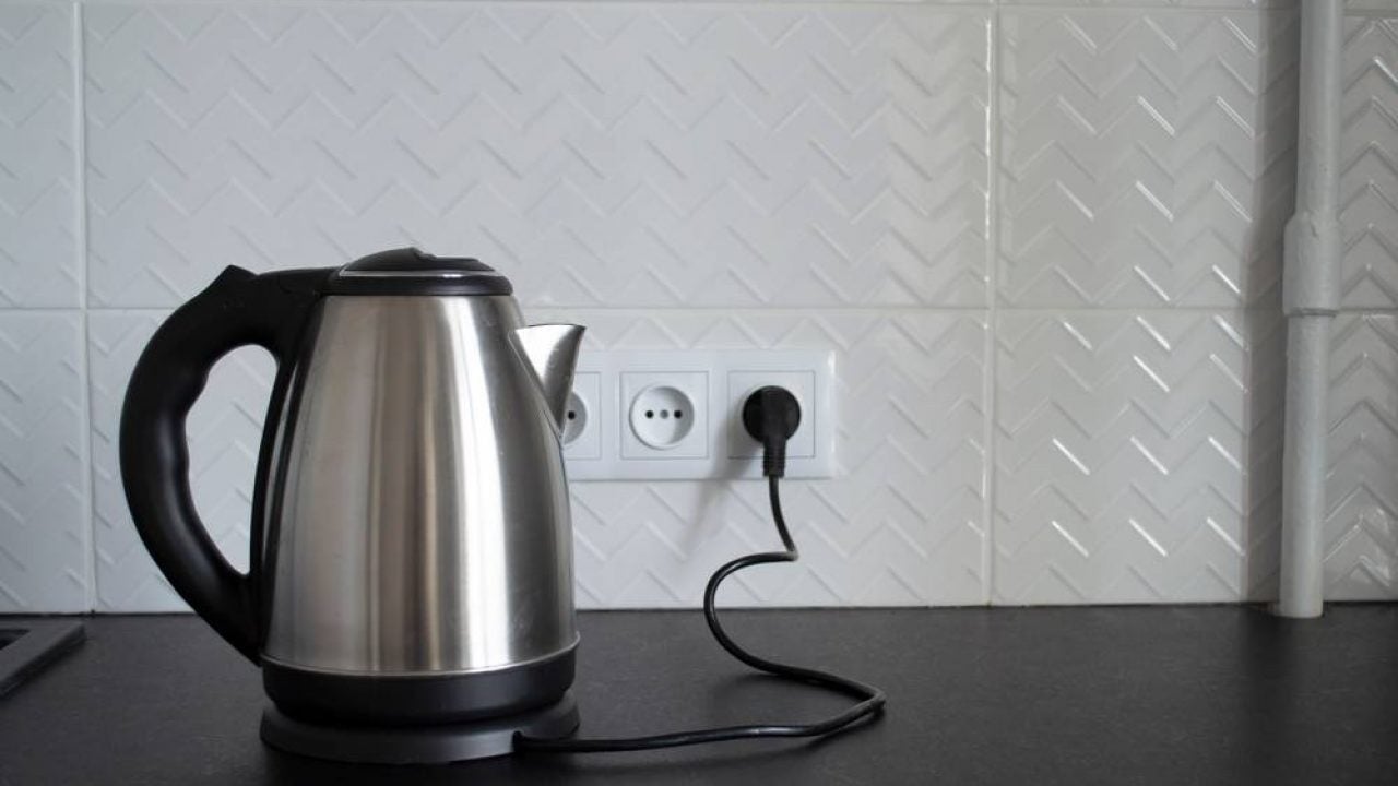 Kettle Plugged Photos, Images and Pictures