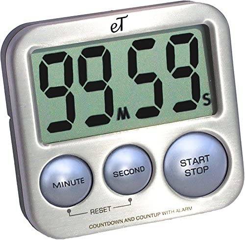 Habor Kitchen Timer, 24-Hours Digital Timer [Multifunctional] with