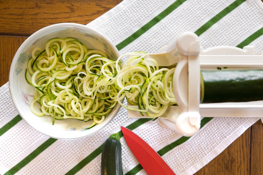 Commercial Chef Vegetable Spiralizer Zucchini Zoodle Noodles Maker
