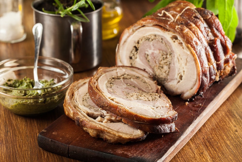 Sous Vide Pork Belly Porchetta