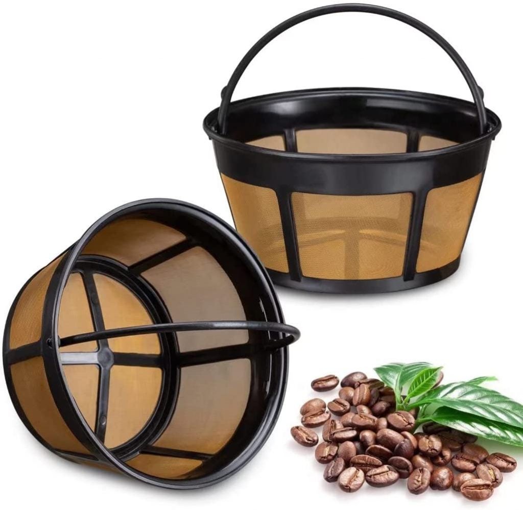Reusable 8-12 Cup Basket Coffee Filter - Fits Hamilton Beach, Cuisinart  Makers