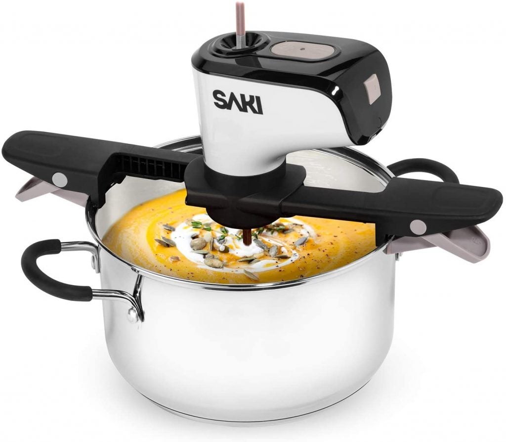 This Ingenious Self-Stirring Gadget Will Stir Your Sauces and Soups While  You Work On Other