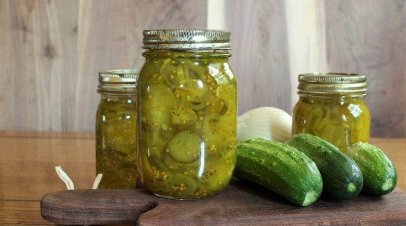 Sous Vide Bread and Butter Pickles