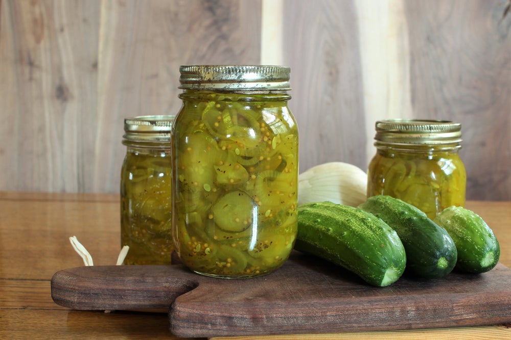 Sous Vide Bread and Butter Pickles